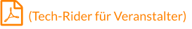 (Tech-Rider für Veranstalter)